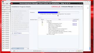 Install oem 12c on  Oracle  Linux