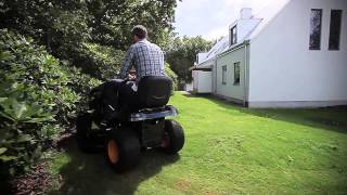 Powerful Lawn Mowing with a Tractor