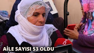 HDP önündeki eylemde 33'üncü gün; aile sayısı 53 oldu