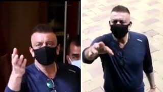 Sanjay Dutt SCHOOLS the paparazzi for not wearing mask amid COVID-19 pandemic, says 'Mask laga na'