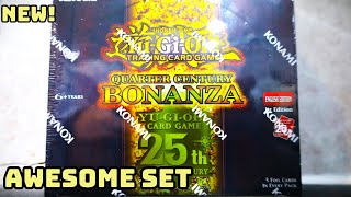 NEW! First Time Opening Yu-Gi-Oh Quarter Century Bonanza Booster Box - A Fantastic Set!