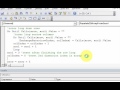 Lesson 27.5 Populate a 2D Array from Excel
