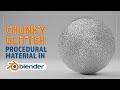 CREATE A PROCEDURAL CHUNKY GLITTER MATERIAL FOR BLENDER