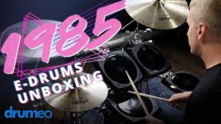 Super-Rare Electronic Drum Set (Unboxing Video)