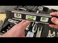 amazon basics 173 piece general household tool kit set unboxing