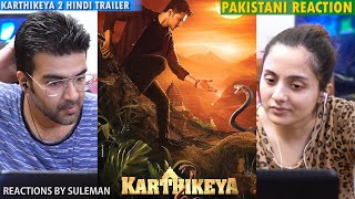 Pakistani Couple Reacts To Karthikeya 2 Hindi Trailer | Nikhil, Anupama, Anupam Kher
