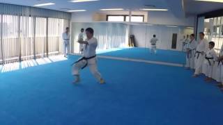 KATA CHINTE YAHARA SENSEI DOJO KWF