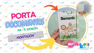 Porta documentos A6 (PROJETO 10)