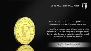 European Central Mint GATA 1 Troy Ounce Gold