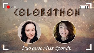 ✨ COLORATHON 2024🎨 | Duo live avec Miss Spondy