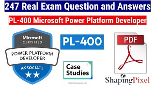 PL-400 Microsoft Certified Power Platform Developer Associate Exam Question and Answer | Pass PL-400