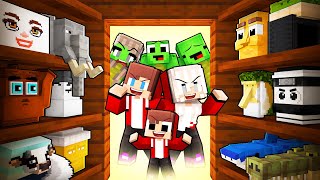 JJ Family BECAME AI BRAINROT ANIMALS to Prank Mikey Family in Minecraft (Maizen)