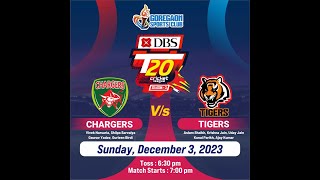 GSC DBS T20 Cricket League Season 3 Chargers Vs Tigers Match 12