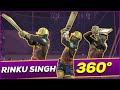 Rinku Singh goes 360° in the nets | KKR