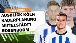 🔴SV Werder Bremen - STAMMTISCH / Mittelstädt Transfer /bFC KÖLN /  Kaderplanung!
