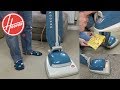 Vintage Hoover Senior 6525C Upright Vacuum Cleaner Unboxing & Demonstration