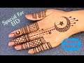 Eid and Ramadan special mehndi designs 2023/Chand Tara mehndi design/simple mehndi designs