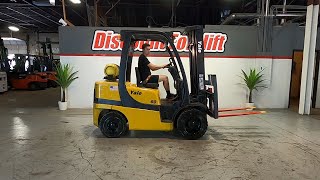 YALE GLP060VXEVSE093 6,000lb LP (Propane) #286J - Forklift for Sale