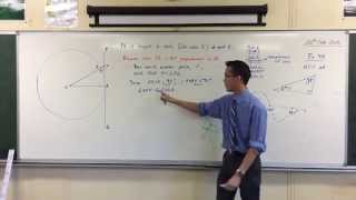 Tangent & Radius are Perpendicular (Proof by Contradiction)