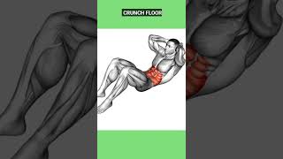 How To do Crunch Floor #abs #gym