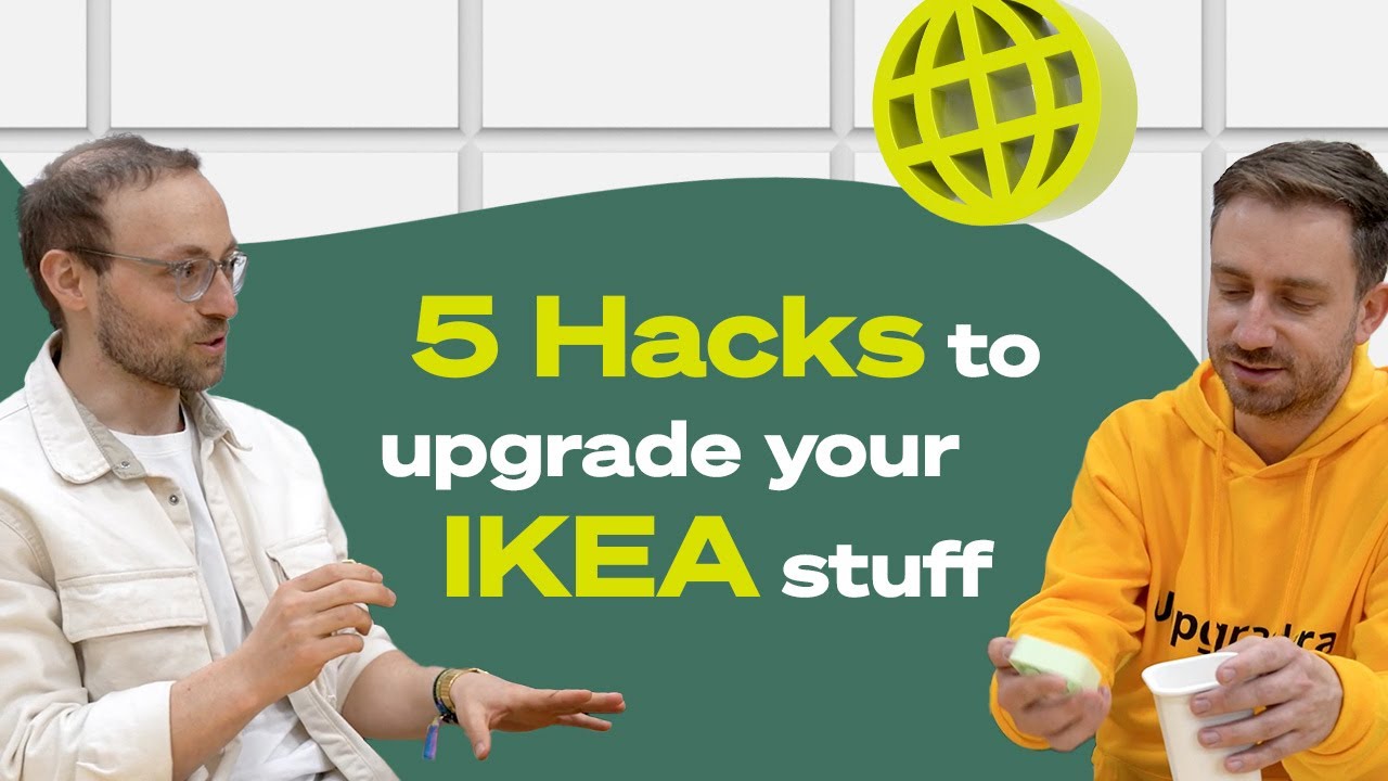 Creative Home Makeover Uppgradera S 3d Printed Ikea Hacks Youtube