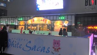 20161126 赤坂サカス イルミネーション スケートリンク「ホワイトサカス」