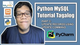 Python MySQL Tutorial Tagalog (Update Records using Update Command)