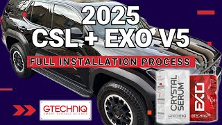 How to Install Gtechniq CSL & EXO V5 in 2025 | Step-by-Step Process