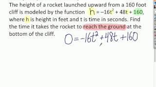 Solving Vertical Motion Models