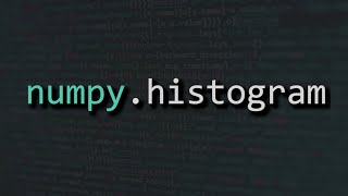 Converting Datasets to Histograms in PYTHON