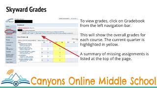 Skyward Gradebook & Attendance