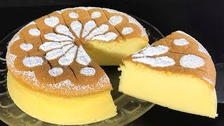 ชีสเค้กญี่ปุ่น japanese cheese cake สูตรเค้กนุ่ม เนียน ละลายในปาก