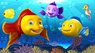 Teen Machliya 3D Animated Hindi Moral Stories for Kids तीन मछलियां हिन्दी कहानी Children Tales