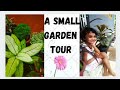 FIRST VIDEO | SMALL GARDEN TOUR🌼😍🌼 | LITTLE RIZA'S WORLD | RIZA MARIYAM |💕