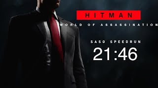 Hitman™ 3 Speedrun - [21:46] WoA Trilogy SA/SO