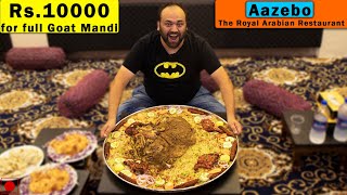 Full Goat Mandi Worth Rs 10000 At Aazebo-The Royal Arabian Restaurant, Hyderabad