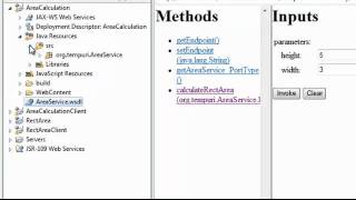 Top down web service Eclipse