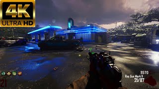 BLACK OPS 3 ZOMBIES: BUS DEPOT REMASTERED GAMEPLAY 4K! (NO COMMENTARY)