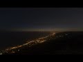 time lapse video day to night time lapse of laguna beach shot from badlands park ca