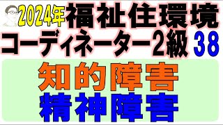 福住環コーデ試験対策38【知的障害・精神障害】