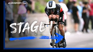 Giro D'Italia 2023 Stage 1 Final Minutes! | Riders Face Tricky Time Trial | Eurosport