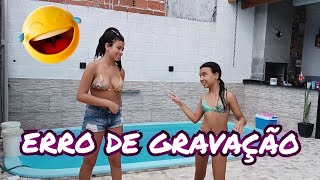 #piscina , 💗erros de gravação  do vídeo💕, desafio agua, vídeo na descrição,#viral, challenge .