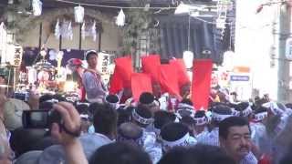 2013年　天神祭　本宮①　渡御出発　催太鼓