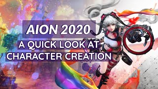 AION | Character Classes \u0026 Creation in 2020