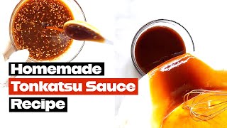 Best Homemade Tonkatsu Sauce Recipe #spicerally