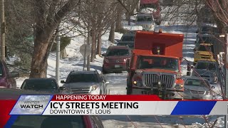 St. Louis criticized for neglecting side streets in winter storm