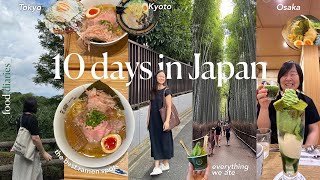 everything I ate in JAPAN 🇯🇵🍜🍣 | the BEST food spots | facing fear foods + food