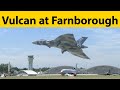 Avro Vulcan XH558 landing at Farnborough Air Show 2014