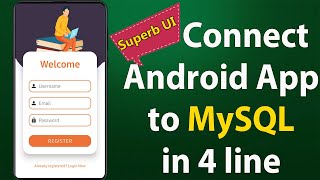 Android Login and Signup With PHP MySQL 2023 | Connect Android with MySQL | Android login UI