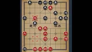 象棋弃子神作，弃到最后，对手都不敢吃了 #象棋 #中国象棋 #象棋布局